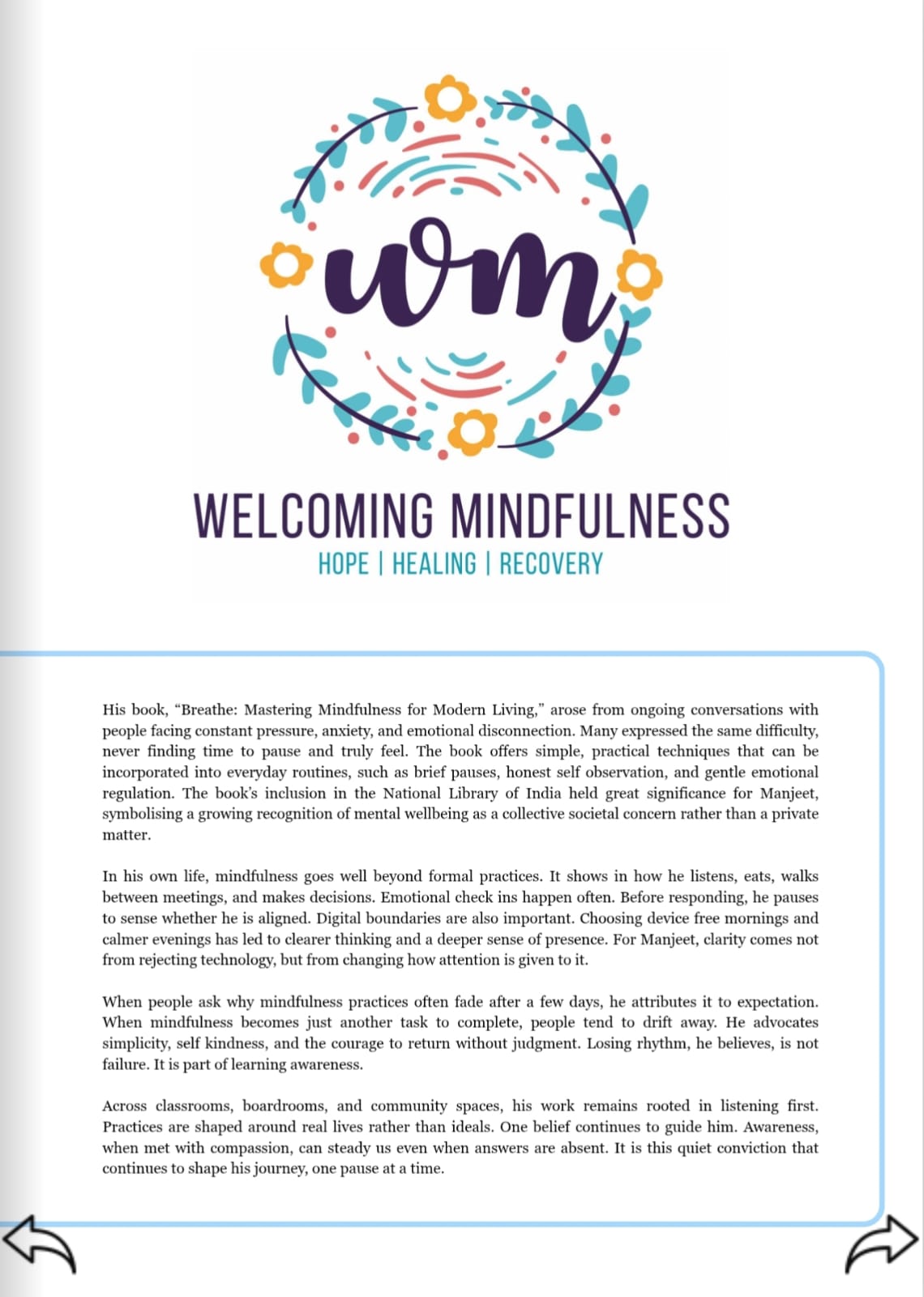 Welcoming Mindfullness (9)